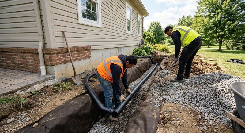 French Drain Repair in Tuscaloosa, AL