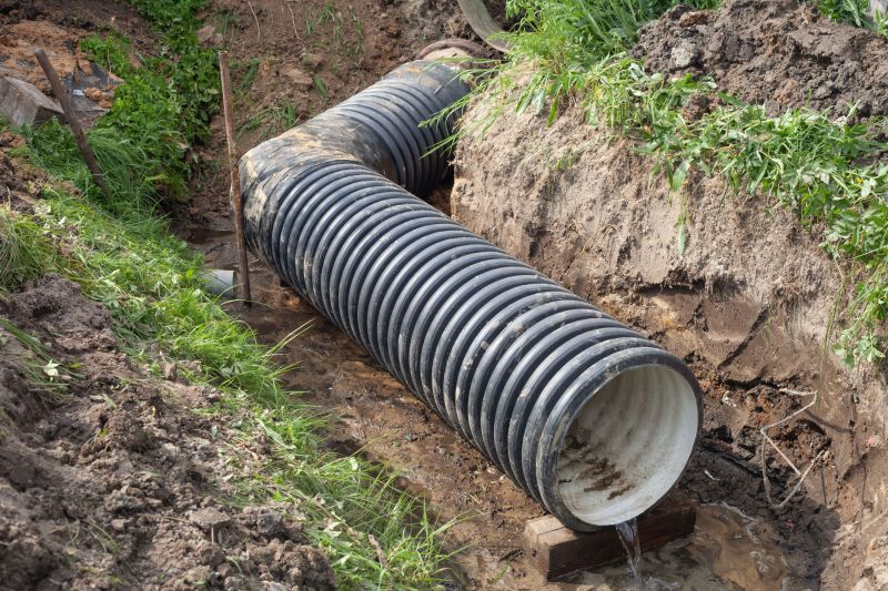 Underground Drain Installation in Tuscaloosa, AL