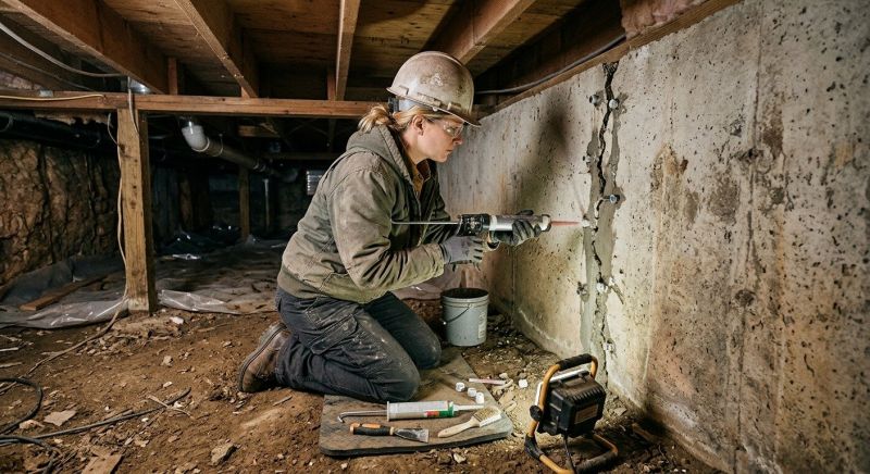 Basement Foundation Repair in Columbus, OH
