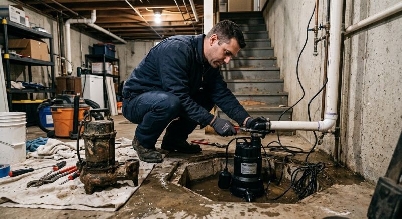 Basement Sump Pump Service in Dothan, AL