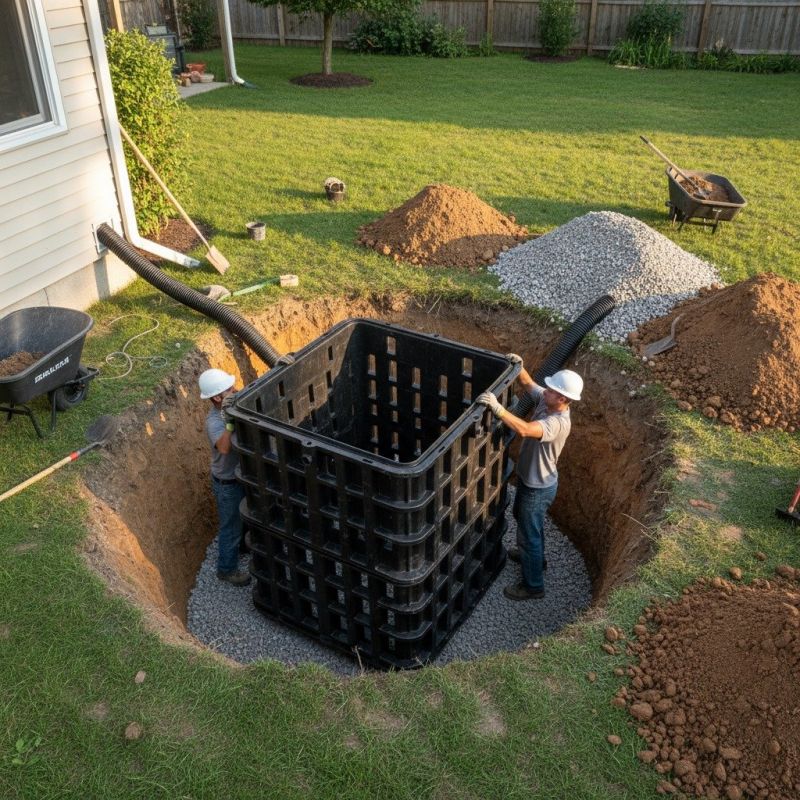 Perimeter Drainage System Installation