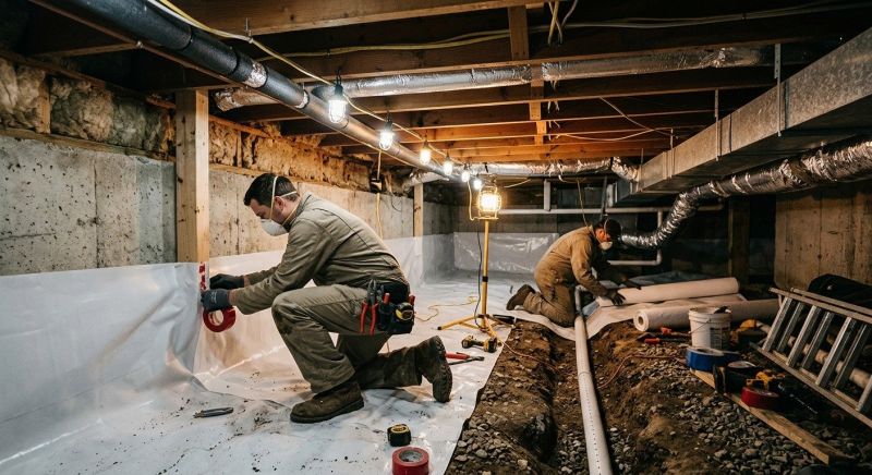 Crawl Space Leveling in Tampa, FL
