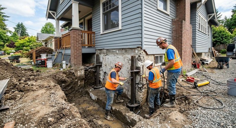 Deep Foundation Repair in Columbus, OH