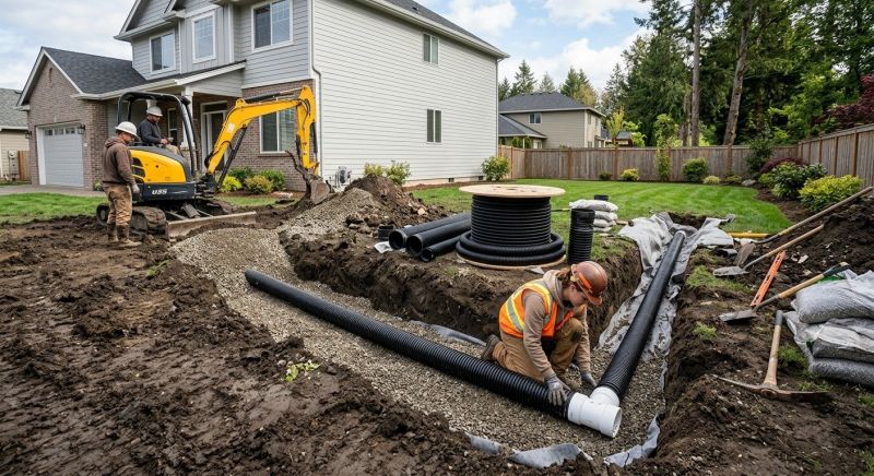 Drain Rerouting in Birmingham, AL