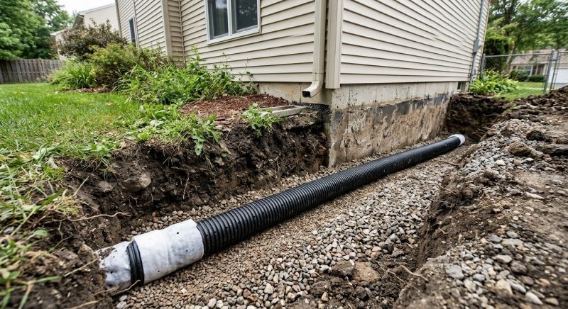 Drain Tile Installation in Tuscaloosa, AL