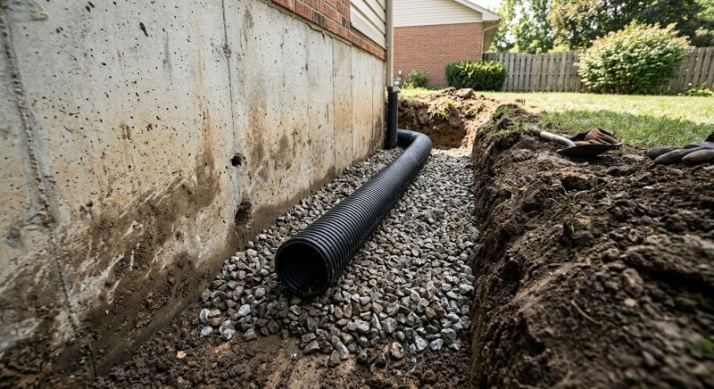 Drain Tile Installation in Birmingham, AL