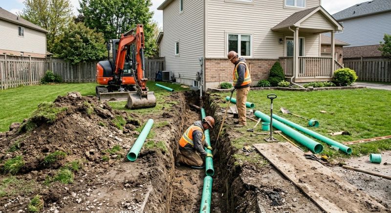 Exterior Drain Installation in Tuscaloosa, AL