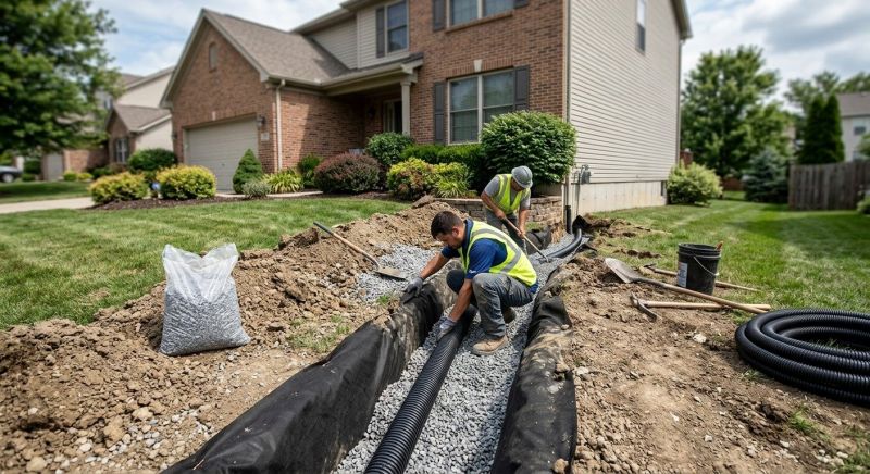 Landscape Drainage in Tuscaloosa, AL