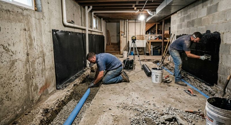 Leaking Basement Repair in Tuscaloosa, AL