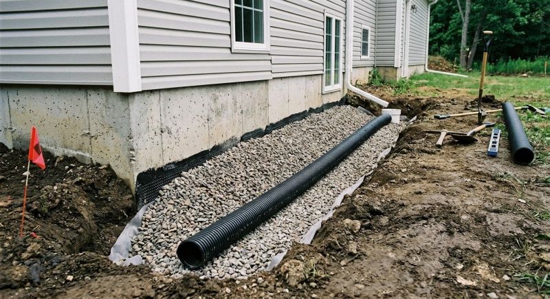 Perimeter Drain Construction in Birmingham, AL