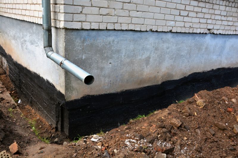 Drainage Outlet at Property Edge