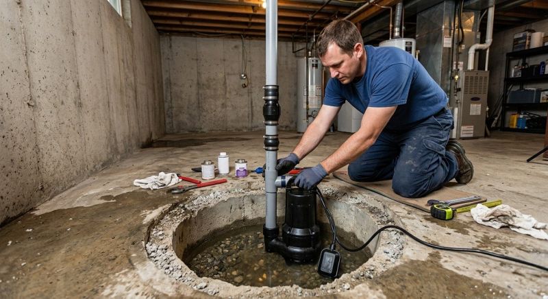 Sump Pump Installation in Huntsville, AL