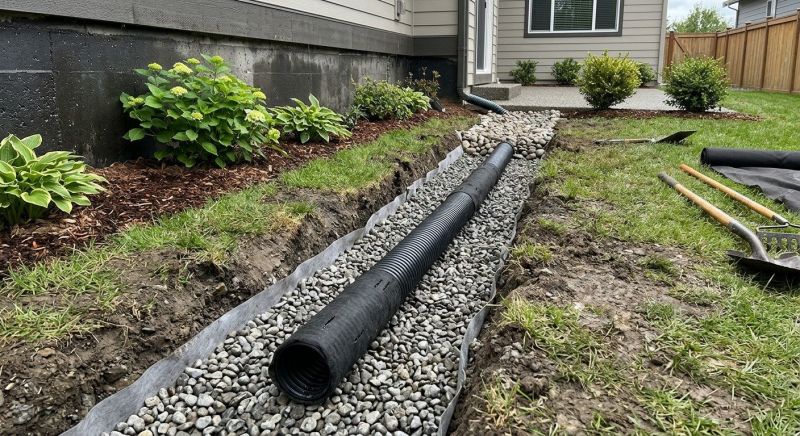 Trench Drain Installation in Birmingham, AL