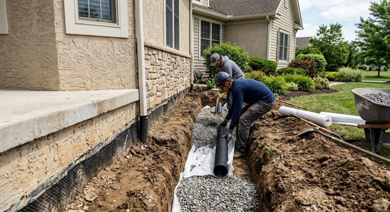 Trench Drain Installation in Birmingham, AL