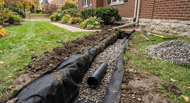 Trench Drain Installation in Tuscaloosa, AL