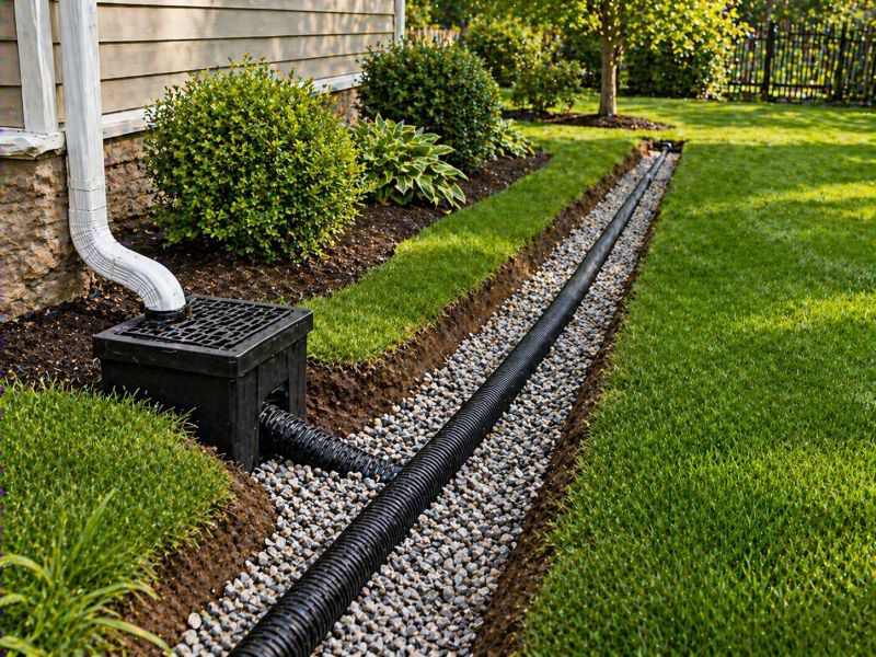 Water Drainage Installation in Tuscaloosa, AL