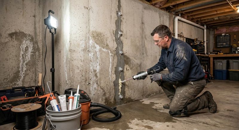 Wet Basement Repair in Columbus, OH
