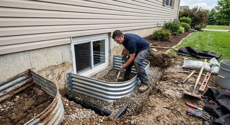 Window Well Installation in Alpharetta, GA