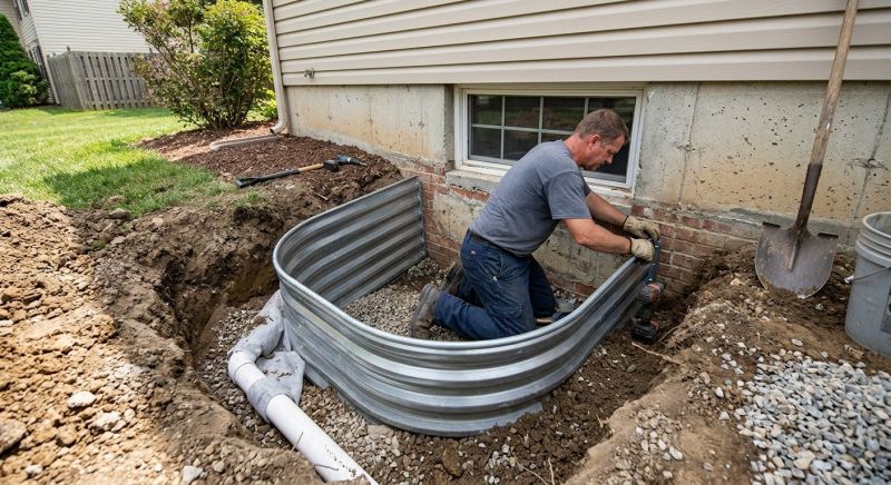 Window Well Installation in Conroe, TX