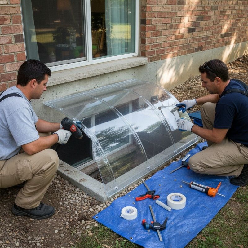 Window Well Installation in Conroe, TX