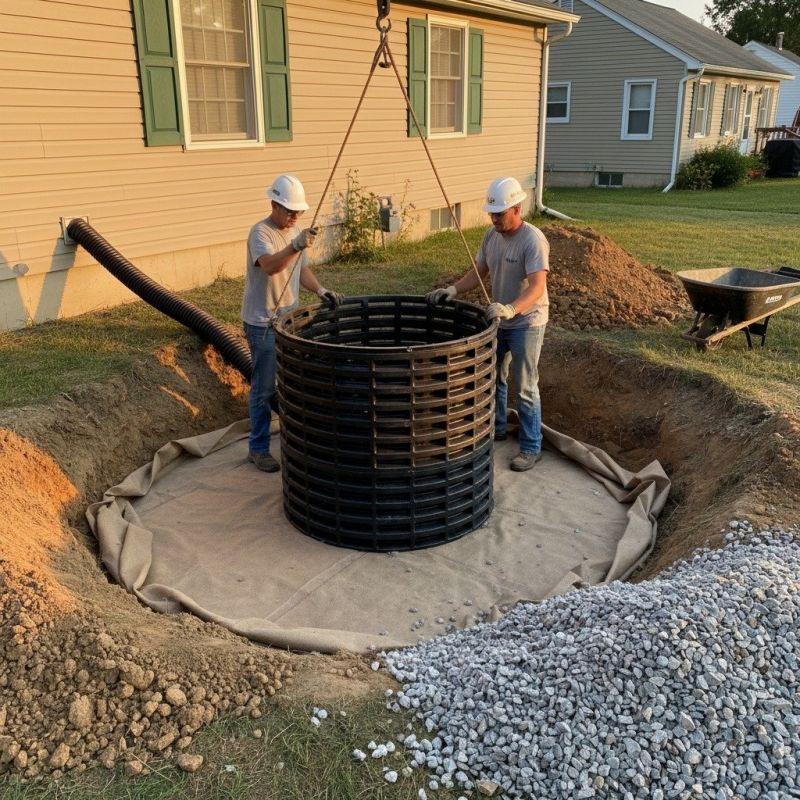 Yard Dry Well Installation in Tuscaloosa, AL